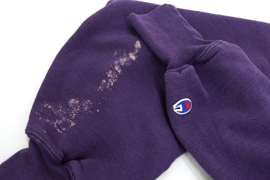90'S CHAMPION REVERSE WEAVE HOODIE PLAIN GRAPE (SIZE. LARGE) MADE