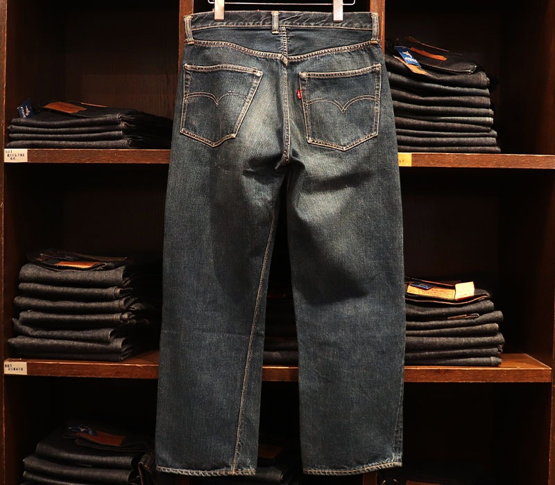 1950s LEVIS 501XX LEATHER , Size W32 L28 | NEW ITEM | | BerBerJin