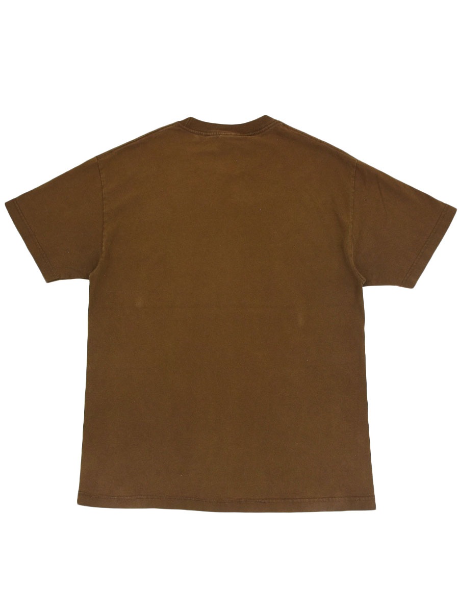 00's SONIC THE HEDGEHOG ''OLD SCHOOL'' プリントTシャツ ブラウン 実寸(L位)