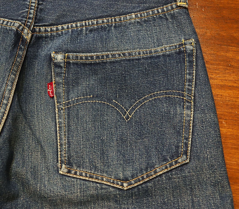 1950s LEVIS 501XX LEATHER , Size W32 L28 | NEW ITEM | | BerBerJin