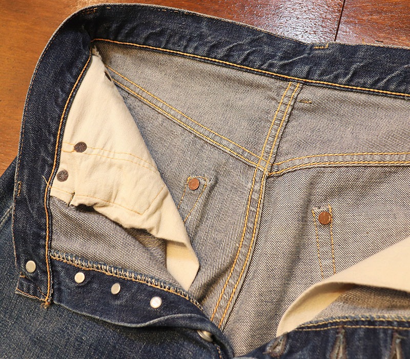 1950s LEVIS 501XX LEATHER , Size W32 L28