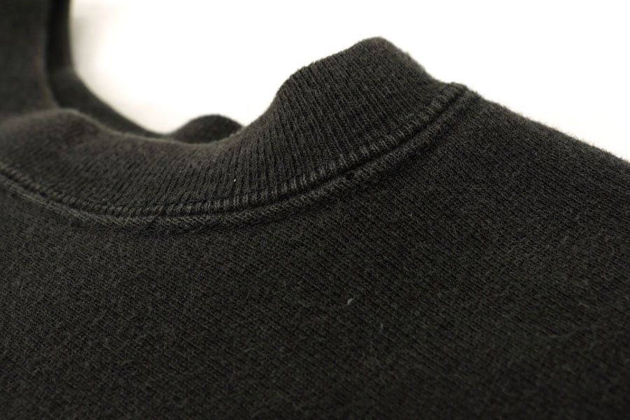 90's 刺繍タグ チャンピオンRW ''PRINCETON'' ブラック 表記(L