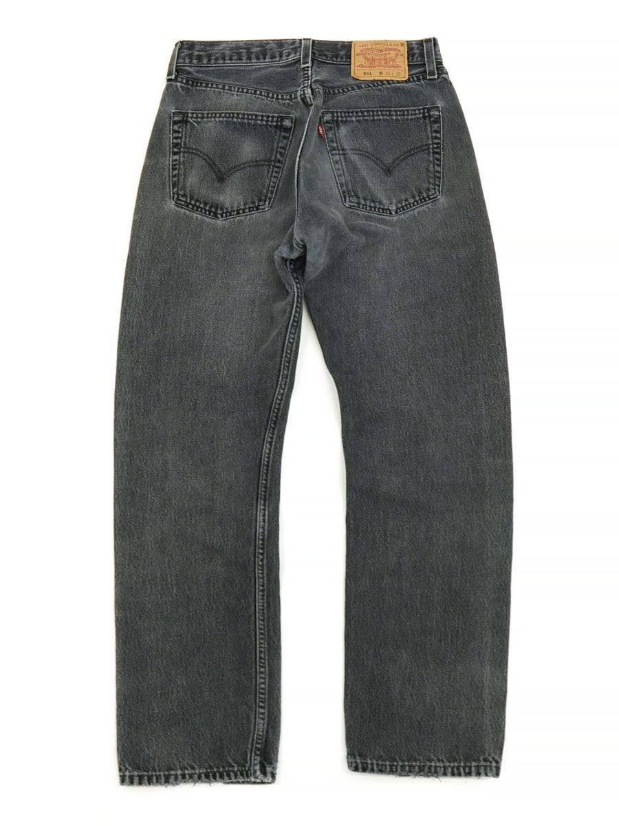 90'S LEVI'S 501 BLACK JEANS (SIZE. W31 L30) MADE IN USA | NEW ITEM