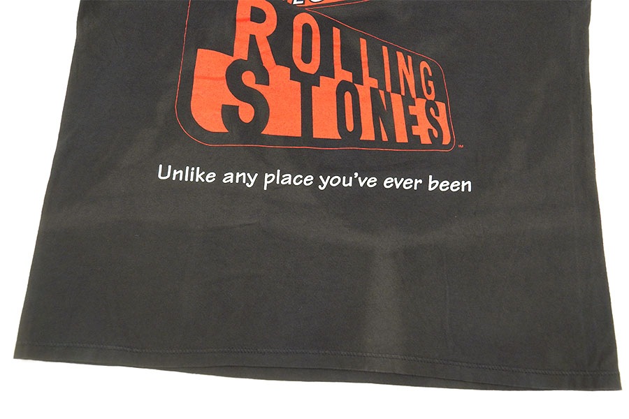 90'S BROCKUM THE ROLLING STONES ''VOO DOO LOUNGE'' T SHIRT BLACK