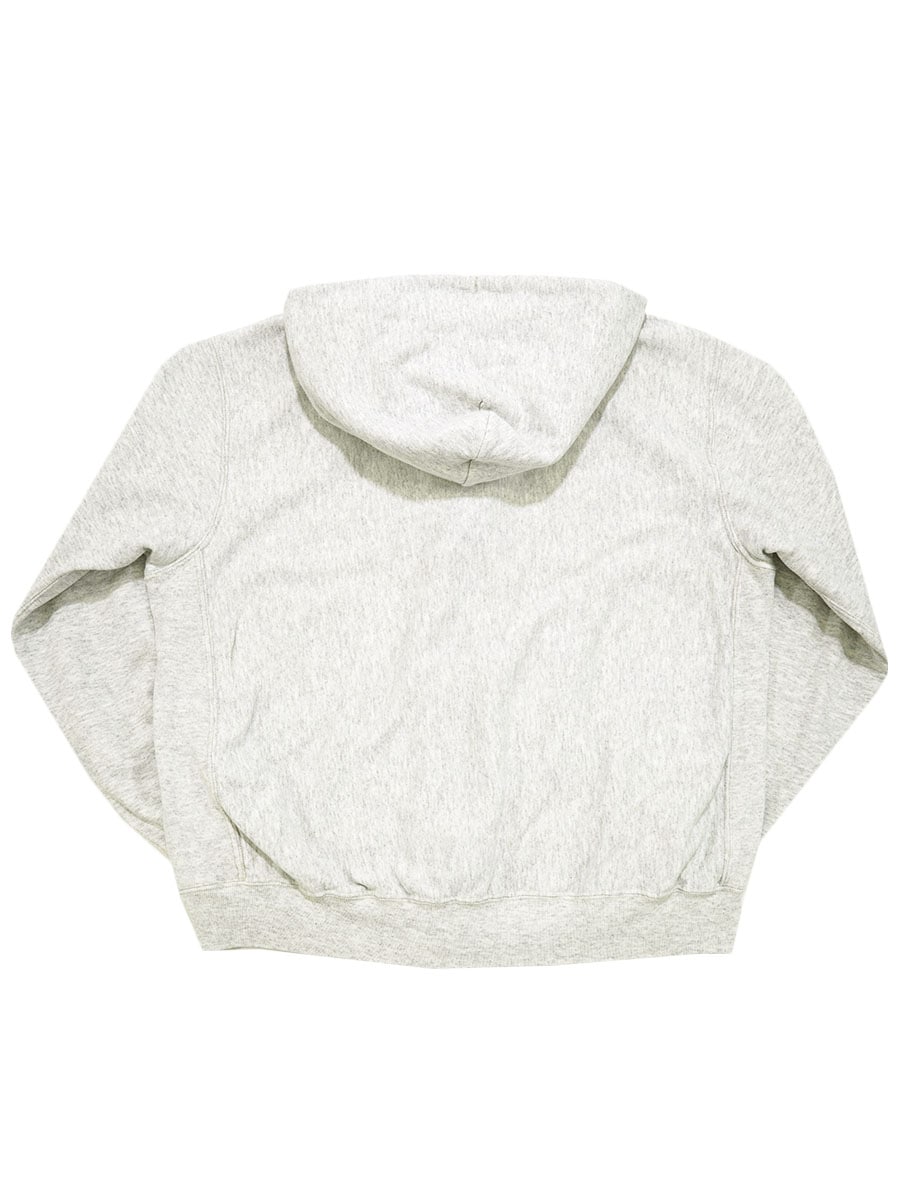 98's U.S.ARMY フルジップ スウェットパーカ グレー 表記(L)