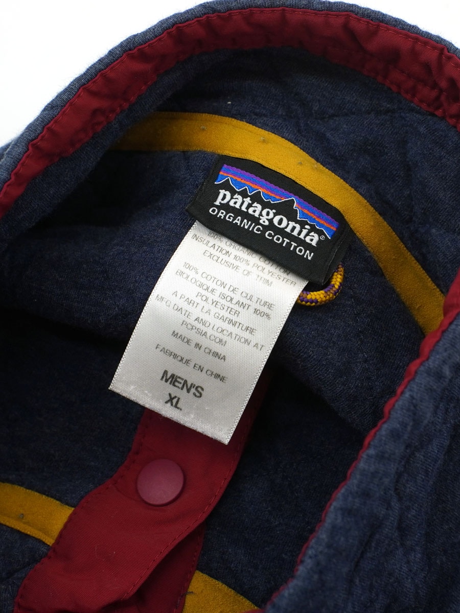 14 パタゴニア ダイヤモンドキルト シンチラスナップTプルオーバー