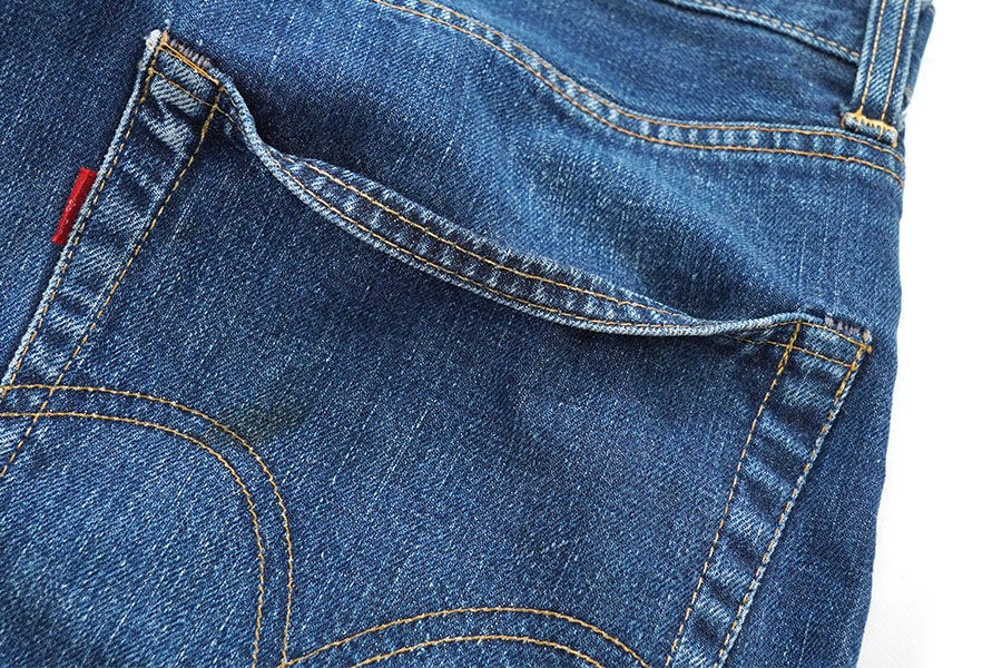 60's Levi's 505 BIG-E デニムパンツ 良雰囲気 実寸(33x29位) 赤耳