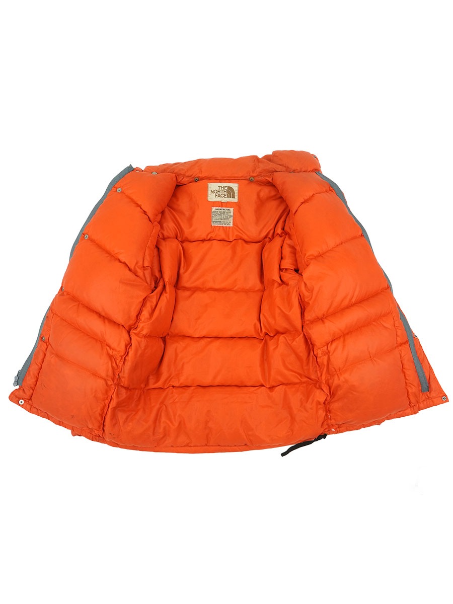 70's 茶タグ ノースフェイス リップストップ シエラパーカ ダウン