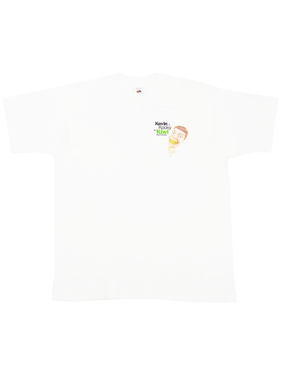 90's FRUIT OF THE LOOM ''SmileMax Tooth Whitener'' 両面プリントT
