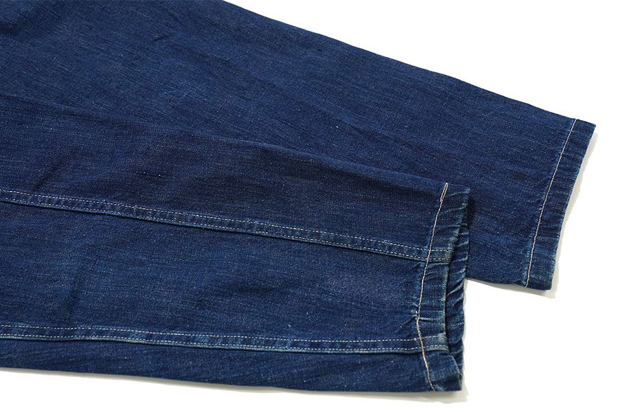 濃紺】40s〜50s Braemore カバーオール 月桂樹 ドーナツボタン 40's