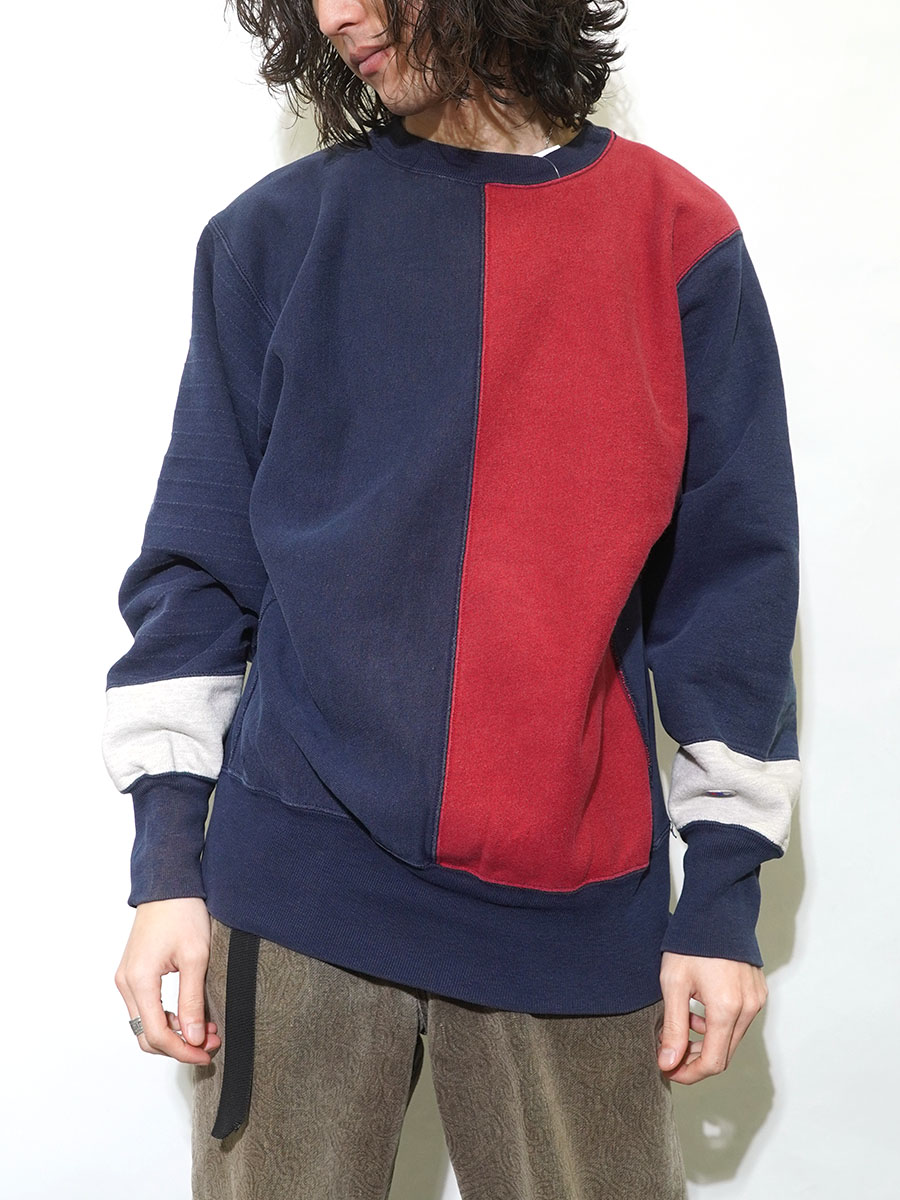 90'S CHMAPION REVERSE WEAVE CREW MULTI COLOR (SIZE.LARGE) MADE IN USA