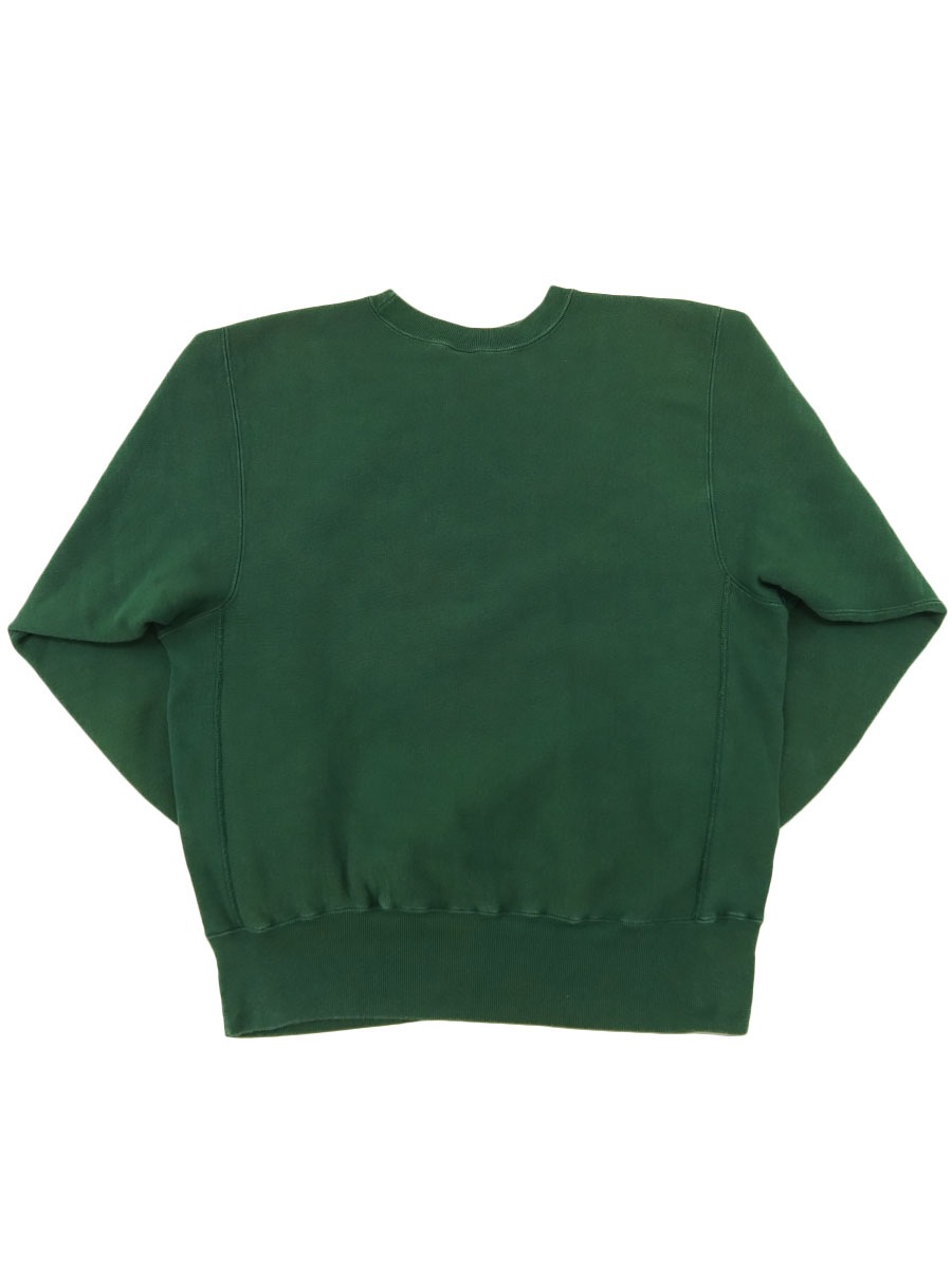 90's 刺繍タグ チャンピオンRW ''HAMPDEN SYDNEY'' グリーン 表記(L) USA製