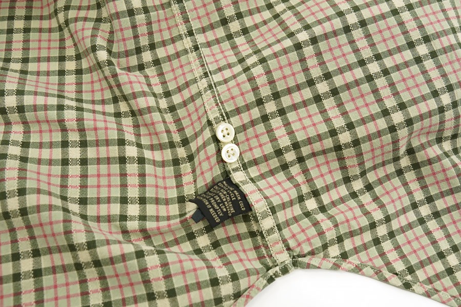 RRL インディアコットン チェック柄 ウエスタンシャツ 表記(M)