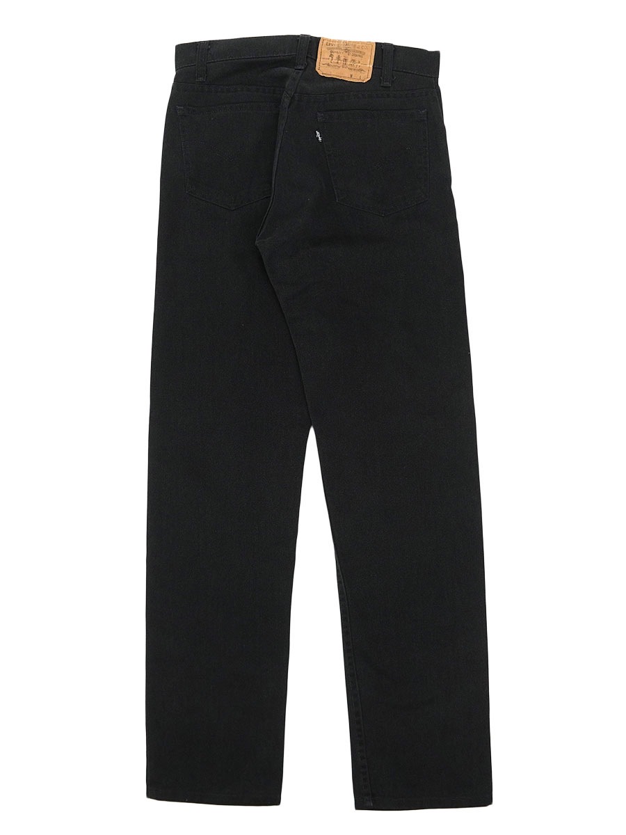 90's Levi's 505-2859 ポリコットンツイルパンツ ブラック 表記