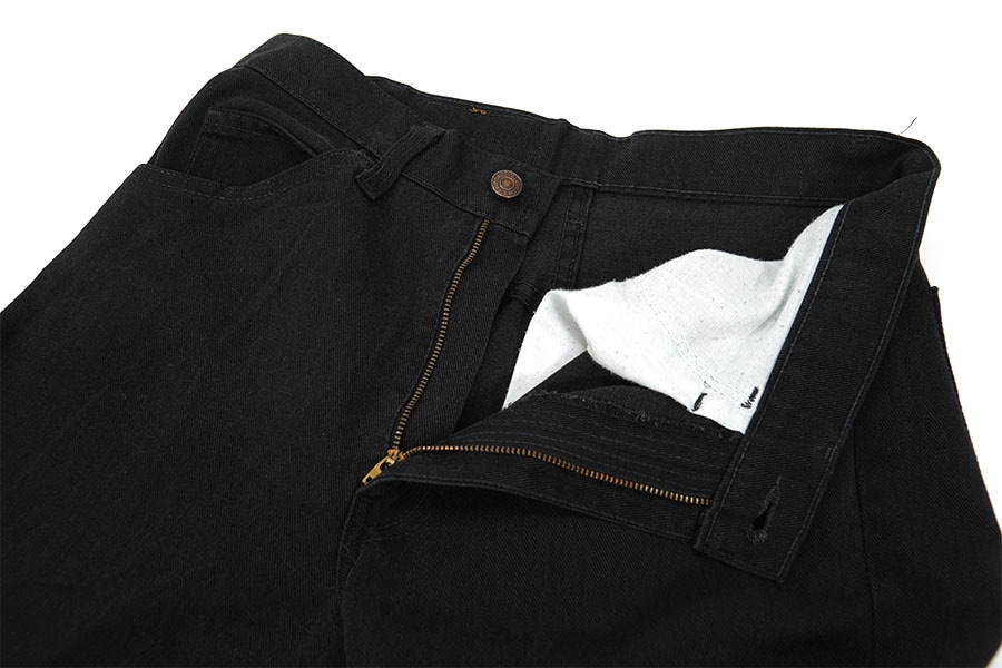 90's Levi's 505-2859 ポリコットンツイルパンツ ブラック 表記