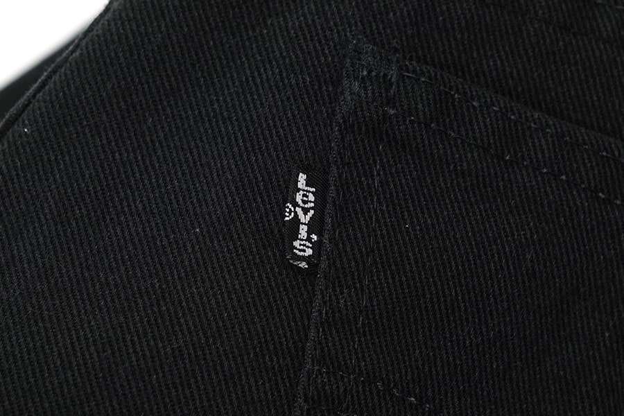 Levi’s 80s USA製 505-2859 ポリコットンツイルパンツ 90's Levi's 505-2859 ポリコットンツイルパンツ ブラック 表記