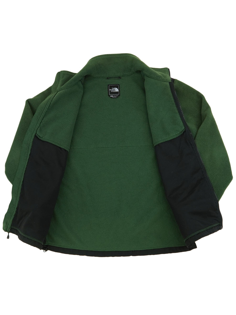 00's THE NORTH FACE ''DENALI'' フリースジャケット ブラック×グリーン 表記(M)