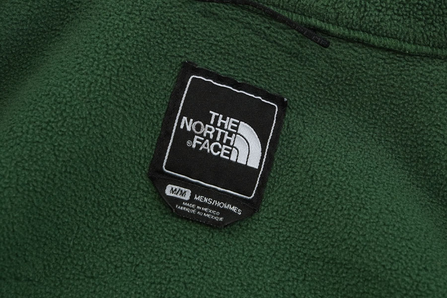 00's THE NORTH FACE ''DENALI'' フリースジャケット ブラック×グリーン 表記(M)