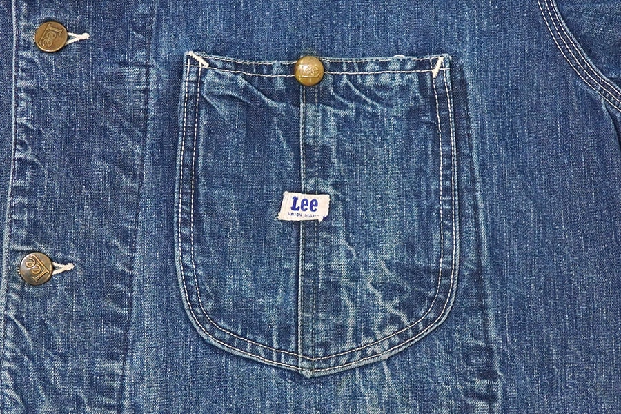50's Lee 91-J ハウスマーク デニムカバーオール 良雰囲気 表記(46