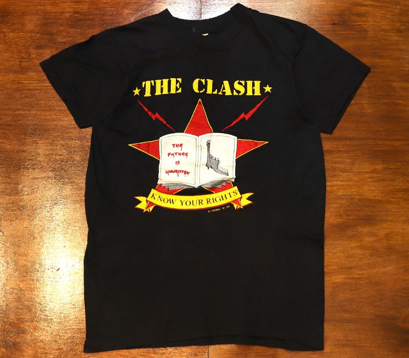 1980s THE CLASH , Size M
