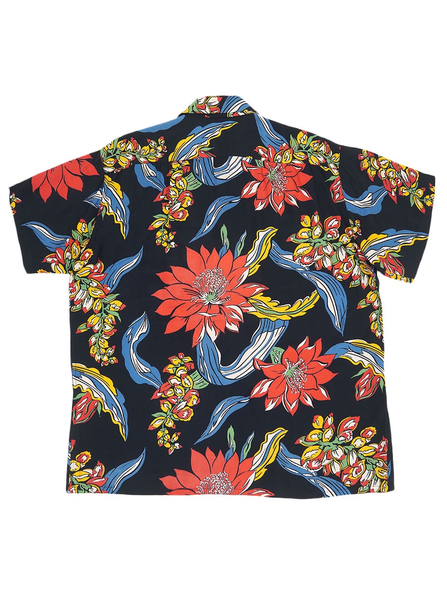 1950s Duke of Hollywood Hawaiian Hibiscus Pattern Shirt - Etsy