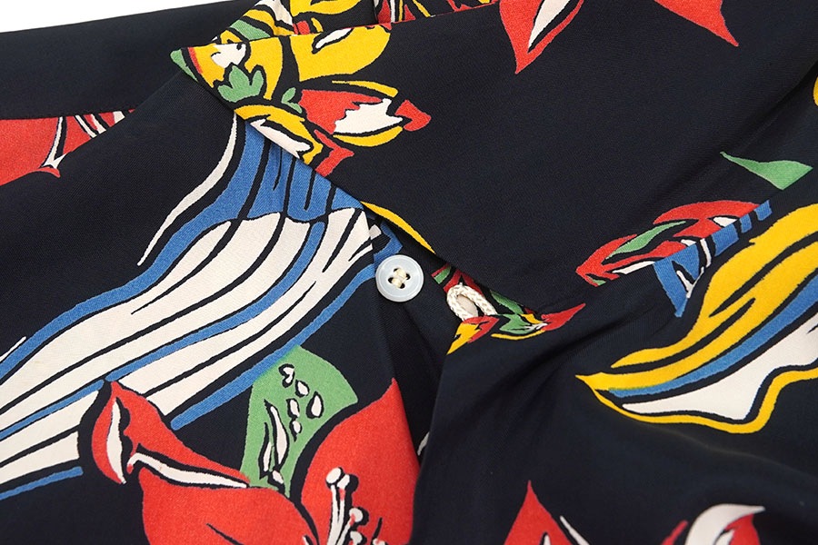 1950s Duke of Hollywood Hawaiian Hibiscus Pattern Shirt - Etsy