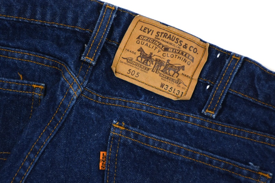 90's Levi's 505 デニムパンツ 濃青 表記(35ｘ31) USA製
