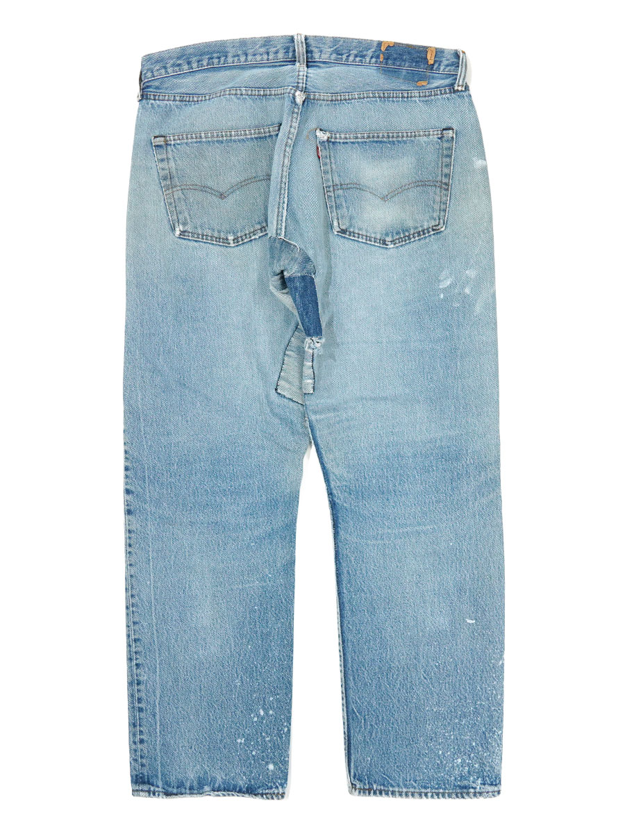 Levi's 501 デニム W30 L32 新品 80'S LEVI'S 501 PATCHWORK REPAIRED JEANS (SIZE.W38 L32) | NEW ITEM