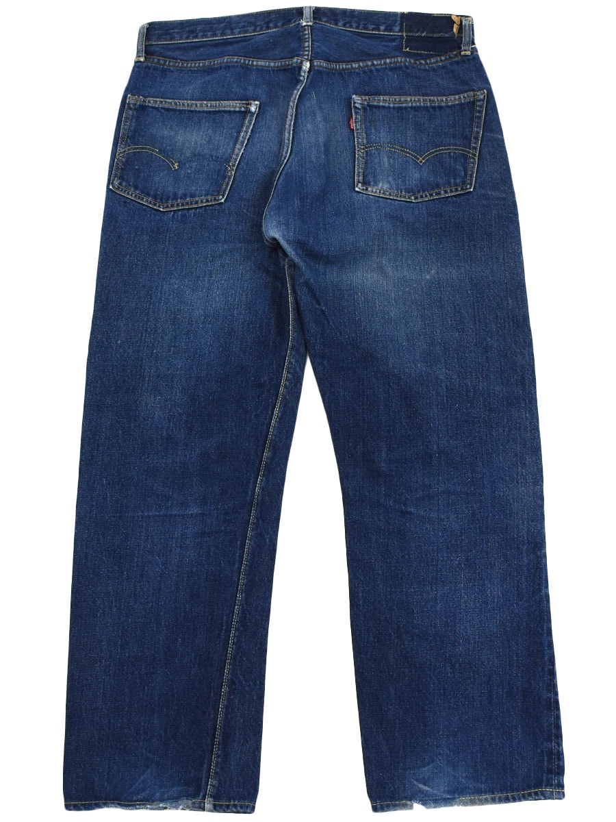 60's ヴィンテージLevi's 501 Big Eデニムパンツ 60's Levi's 501 BIG-E ウエストシングル デニムパンツ 良雰囲気 実寸