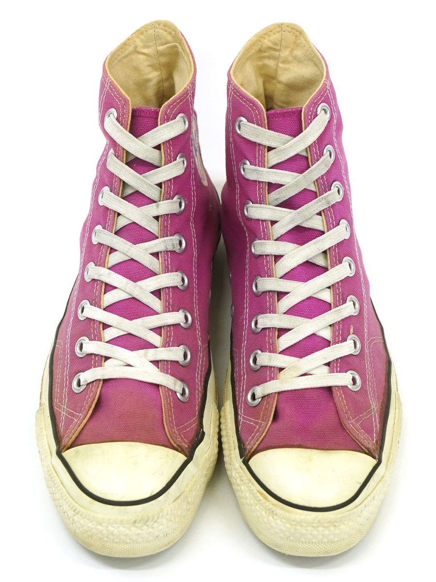 80'S CONVERSE ALL STAR HI PINK (SIZE.9 1/2) MADE IN USA | NEW ITEM