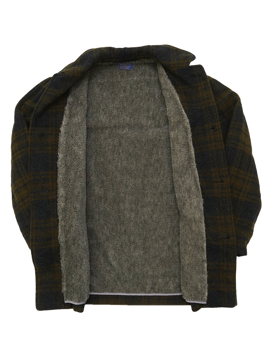 50's～ PENDLETON 好配色チェック柄 ウールジャケット 実寸(XL位