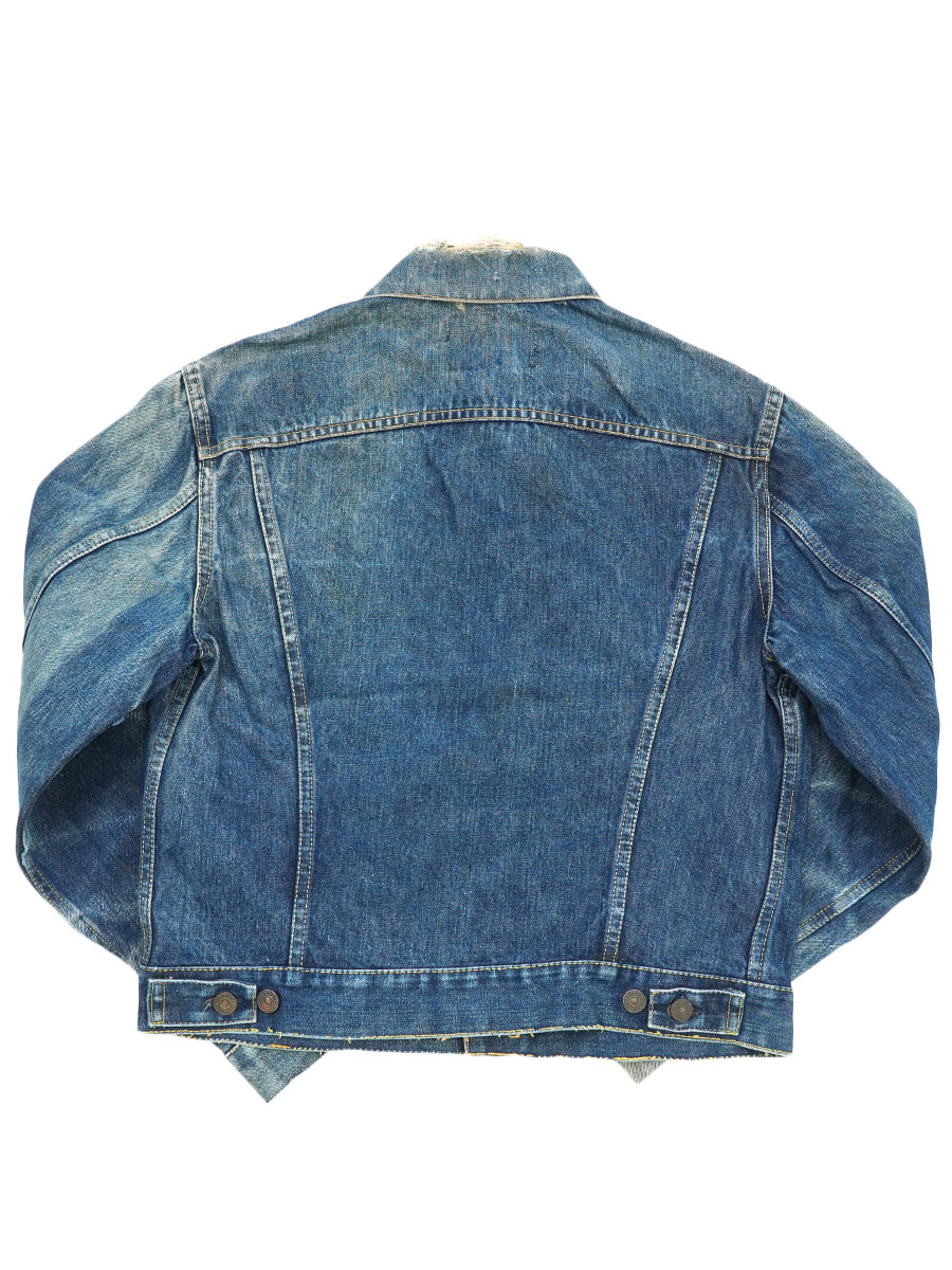 50's～ Levi's 557XX ギャラ BIG-E デニムジャケット ヒゲ 良色落ち