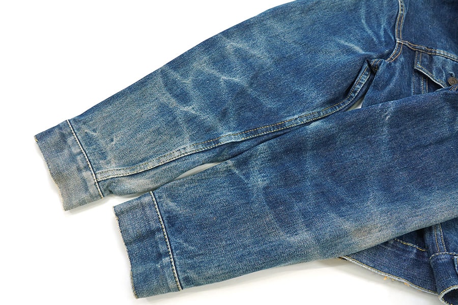 50's～ Levi's 557XX ギャラ BIG-E デニムジャケット ヒゲ 良色落ち