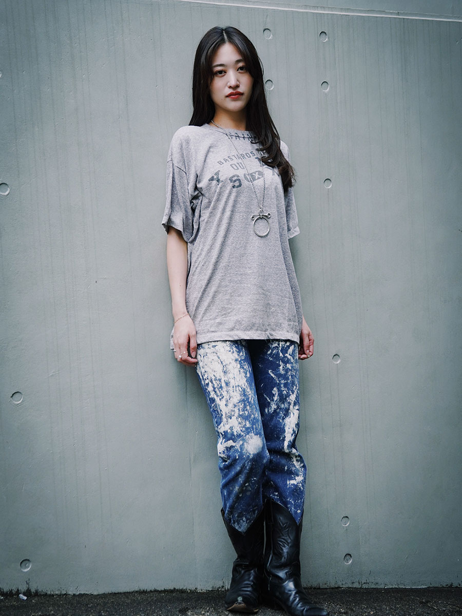 SAINT Mxxxxxx X BerBerJin TEE YOUNG GRAY