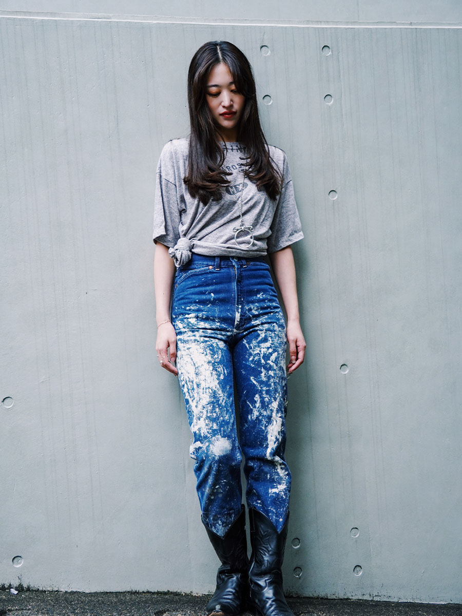 SAINT Mxxxxxx X BerBerJin TEE YOUNG GRAY