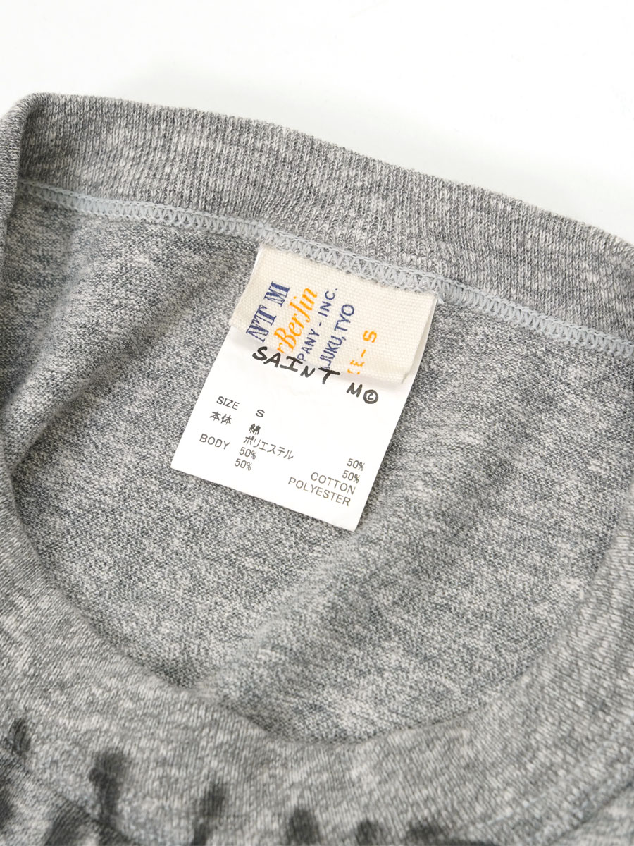 SAINT Mxxxxxx X BerBerJin TEE YOUNG GRAY | NEW ITEM