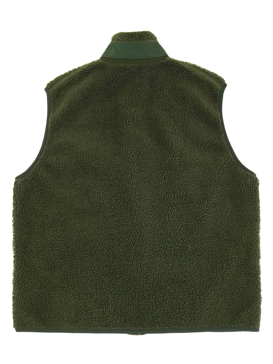 00 PATAGONIA RETRO-X VEST DARK MOSS/VINTAGE KHAKI (SIZE.LARGE