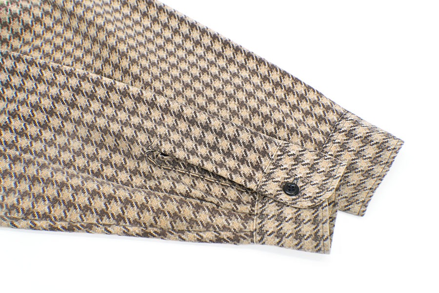 70's～ 千鳥格子 プリントフランネルシャツ 実寸(16位) | NEW ITEM