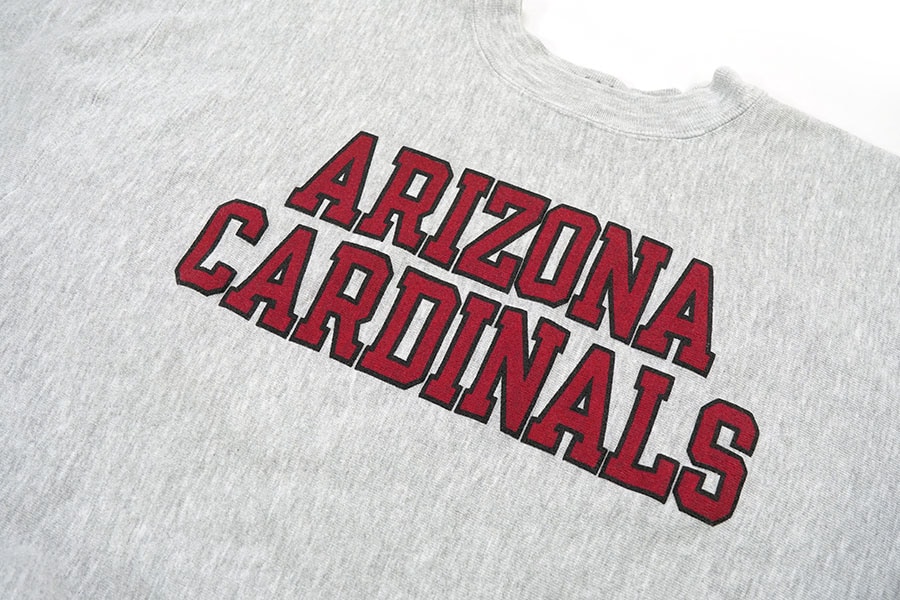 90's 刺繍タグ チャンピオンRW ''ARIZONA CARDINALS'' 表記(XXL) USA製