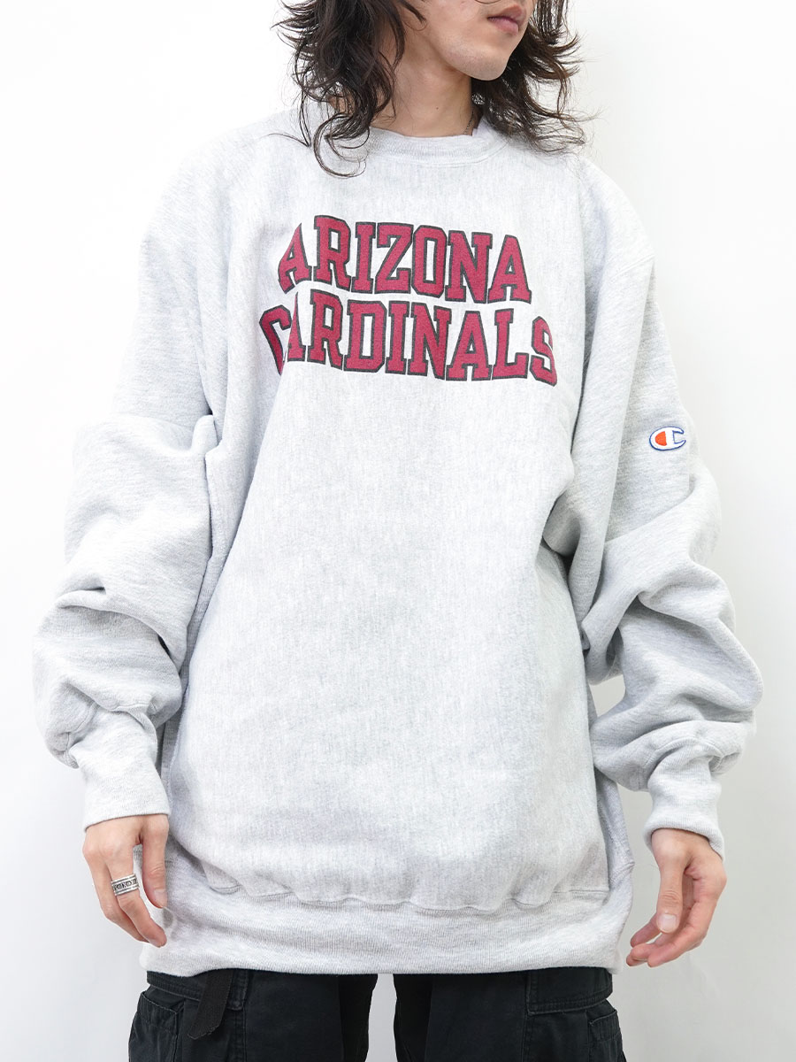 90's 刺繍タグ チャンピオンRW ''ARIZONA CARDINALS'' 表記(XXL) USA製