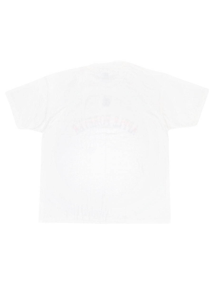 90's Hanes Apple ''APPLE FOREVER'' プリントTシャツ ホワイト 表記(XL) USA製 DEAD