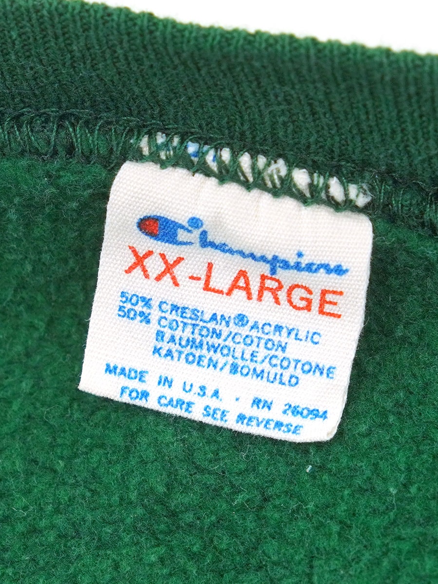 80's トリコタグ チャンピオン ''UNIVERSITY MIAMI'' 3段カラー