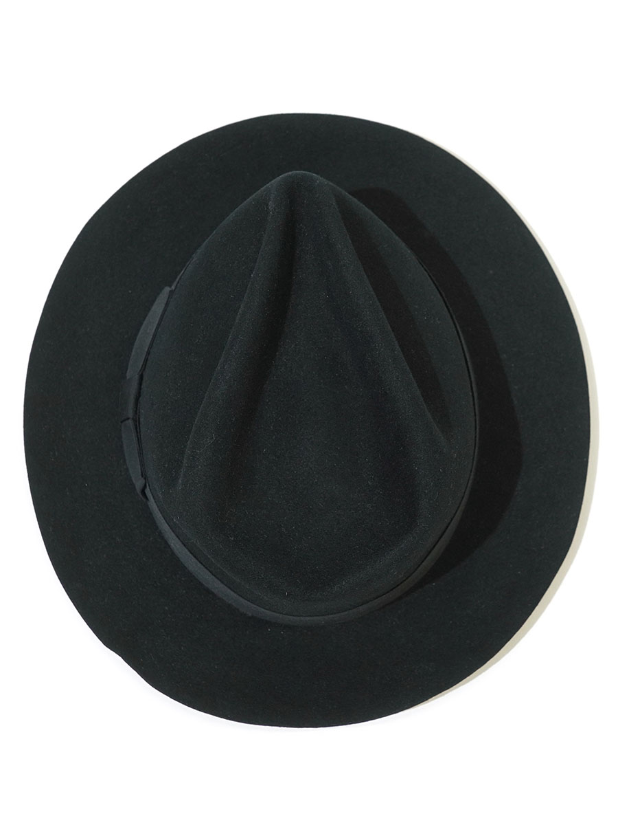 60'S STETSON FELT HAT BLACK (SIZE.7 1/4) | SOLD OUT | | BerBerJin