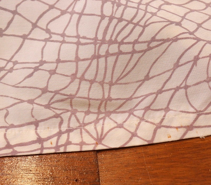 1950s S/S RAYON SHIRT , Size L