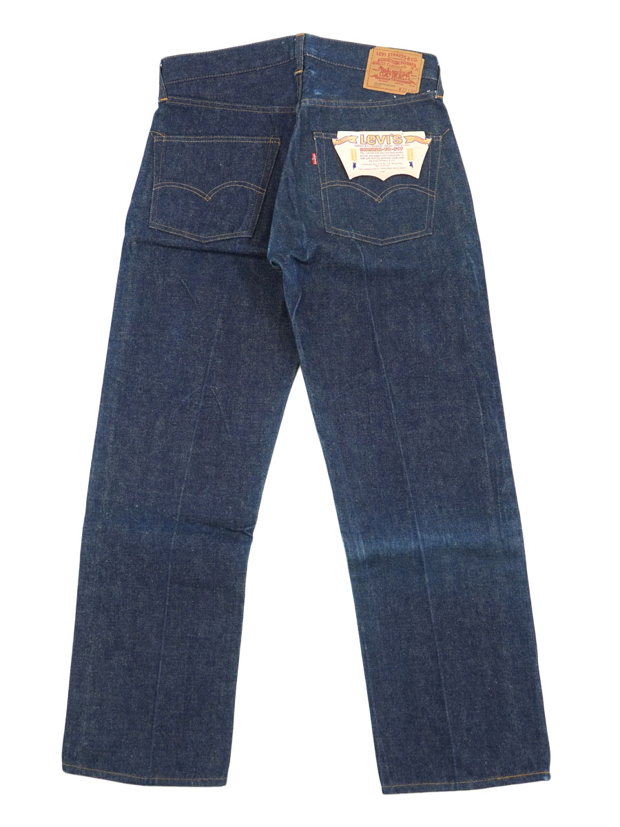 70's Levi's 501 66前期 デニムパンツ 濃紺 表記(33x30) DEAD | NEW