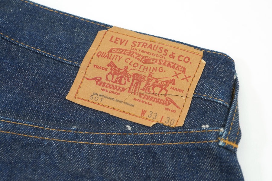 70's Levi's 501 66前期 デニムパンツ 濃紺 表記(33x30) DEAD | NEW