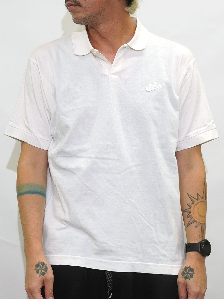 90's NIKE ポロシャツ ホワイト 表記(S) | NEW ITEM | | BerBerJin