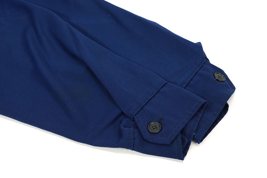 60's DR BOSS ''UNION 76'' ワッペン付き ワークジャケット ネイビーブルーｘオレンジ 表記(42)