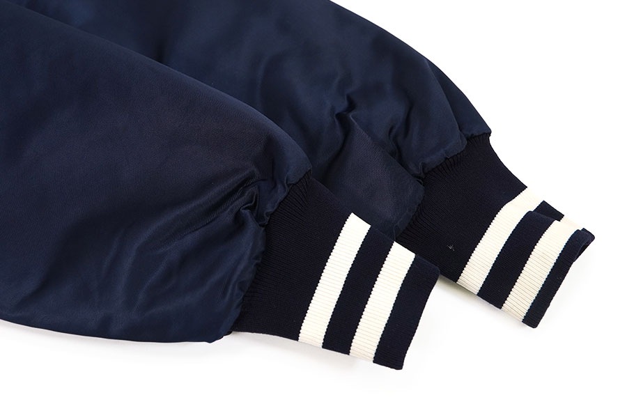 New York Yankees スタジャン ネイビー 80's STARTER ''New York Yankees'' サテンスタジャン ネイビー