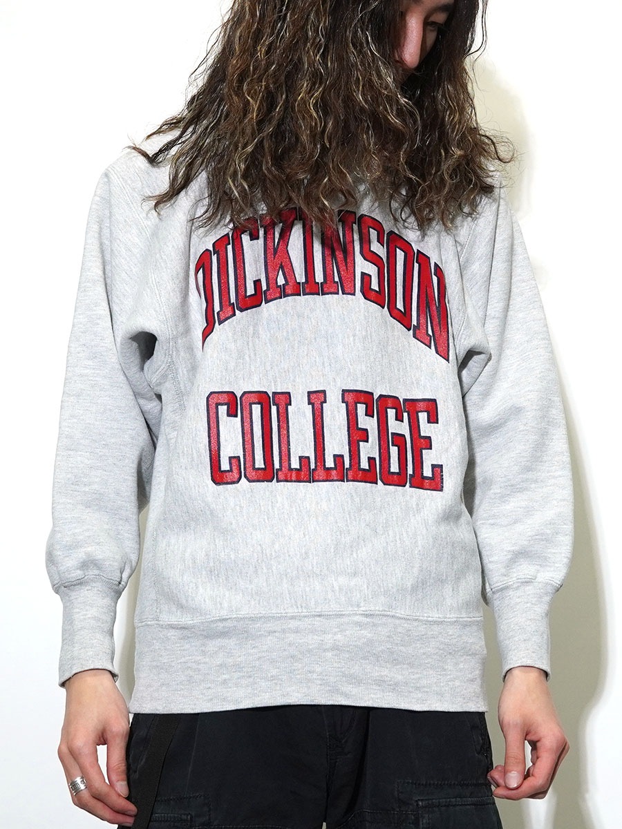 90's 刺繍タグ チャンピオンRW ''DICKINSON COLLEGE'' 表記(M) USA製